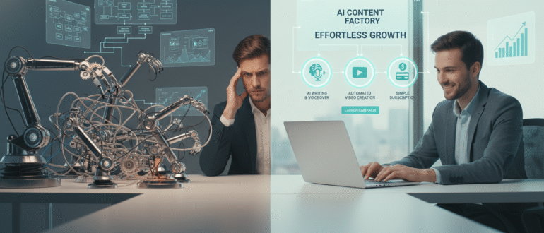 контент с помощью ии